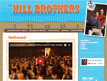 Tablet Screenshot of hillbrothers.net